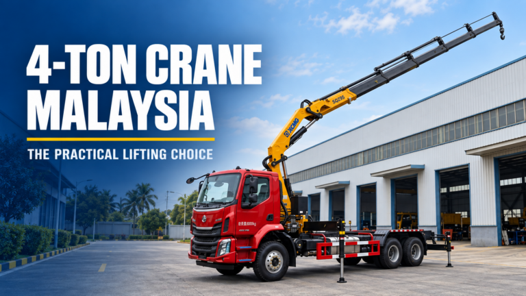 Why Is The 4-Ton Knuckle Boom Crane One Of The Most Practical Choices In Malaysia?